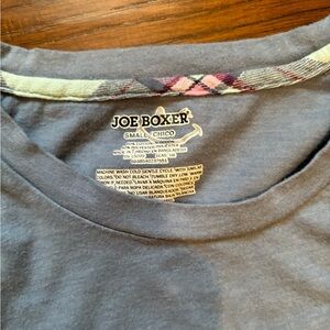 Joe Boxer Blue long sleep sleeve shirt